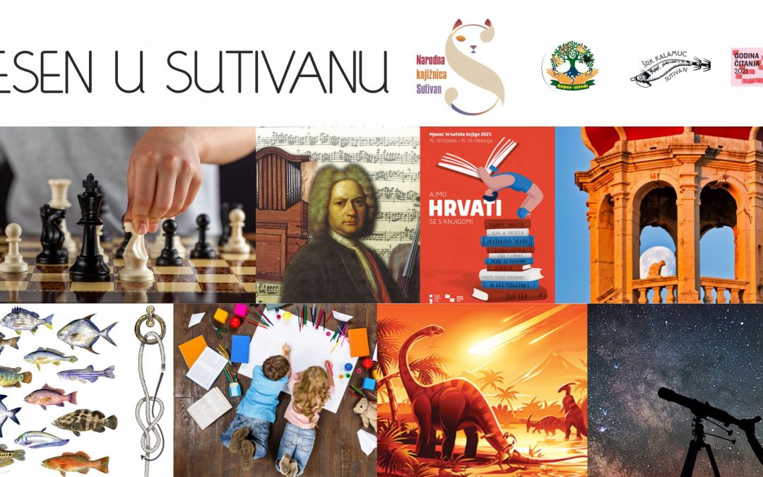 Jesenski programi knjižnice Sutivan – najava