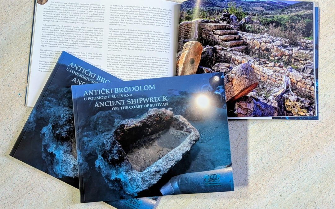Objavljena dvojezična znanstveno-popularna brošura “Antički brodolom u podmorju Sutivana”